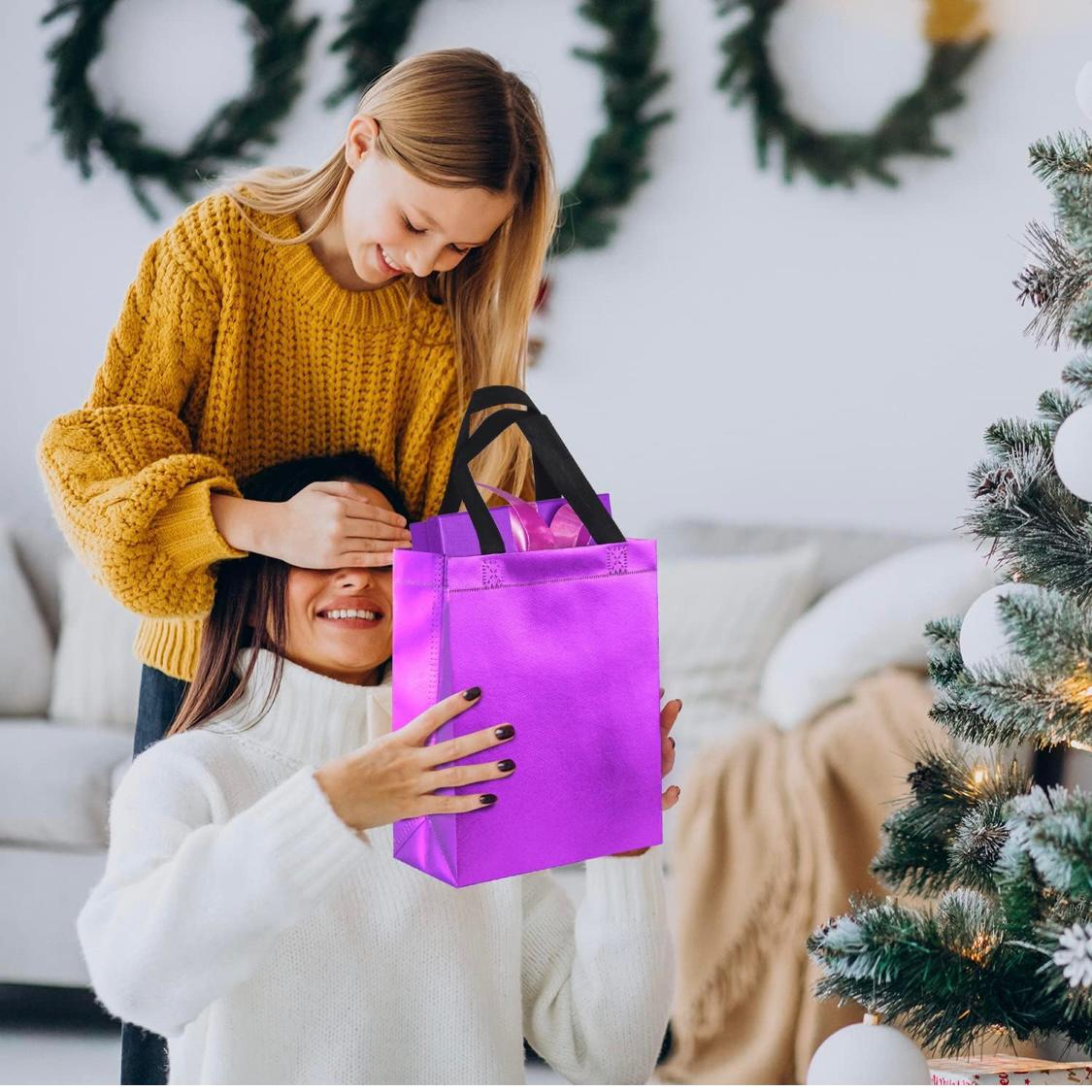 Gitmiws Saco de Presente Brilhantes 26 cm