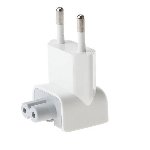 Reyaer Adaptador CA, plugue europeu, conversor, adaptador de carregador de viagem para Mac Book, Mac/Book/telefone/pod, adaptador de energia CA (pacote com 1)