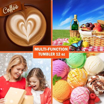 Chillout Life Copos De Vinho De Aço Inoxidável 355 ml