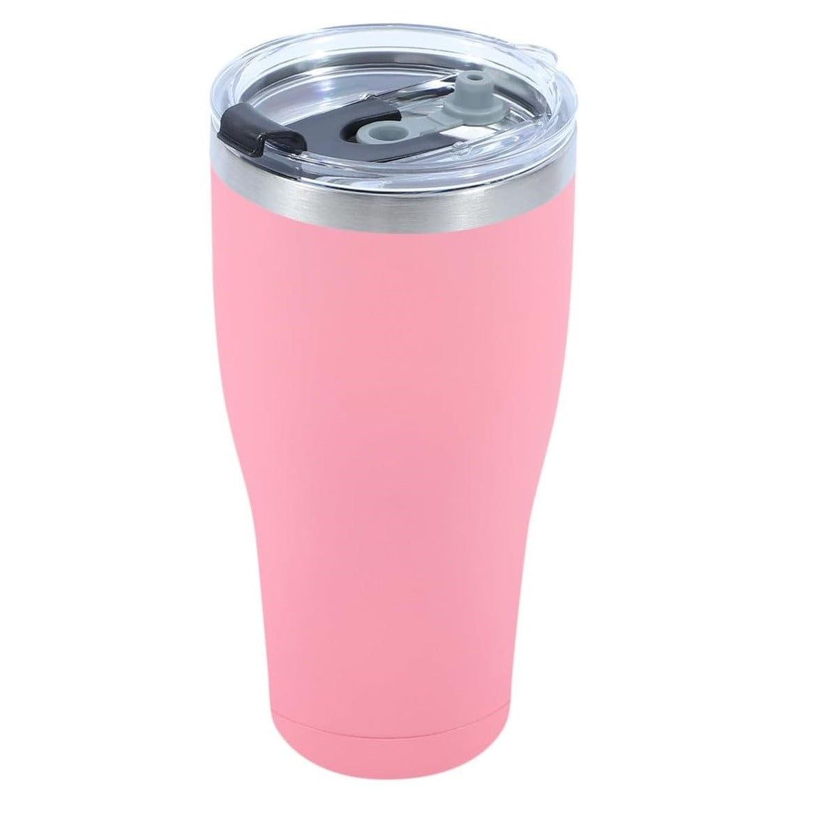 Dongni Copo de Aço Inoxidável de 887mL com Tampa Revestimento em Pó, Copos a Granel, Copo de Viagem com Isolamento a Vácuo e Parede Dupla para Café