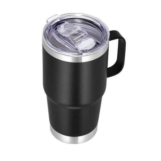 Vegond Copo Térmico De Viagem Com Pega, Tampa e Palhinha 591 ml