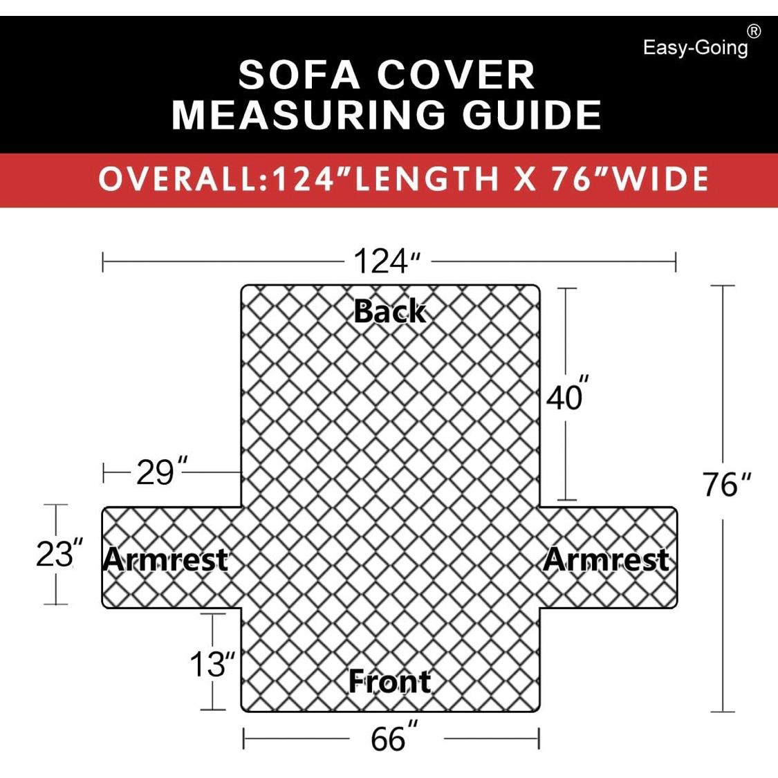 Maleável Capa De Sofá Reversível e Fácil de Usar Para Sofá Com 3 Almofadas