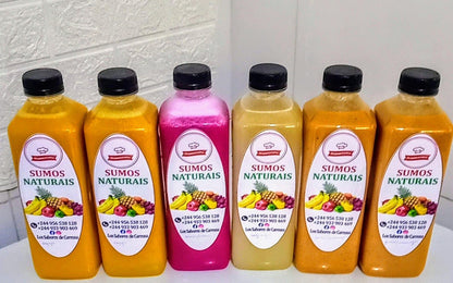 Sumo Natural 1L Três Sabores